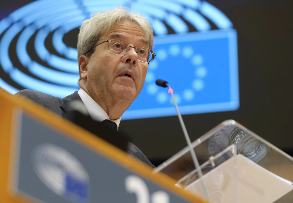 Komisarz UE do spraw gospodarczych Paolo Gentiloni Komisarz UE do spraw gospodarczych Paolo Gentiloni