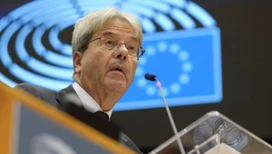 Komisarz UE do spraw gospodarczych Paolo Gentiloni 