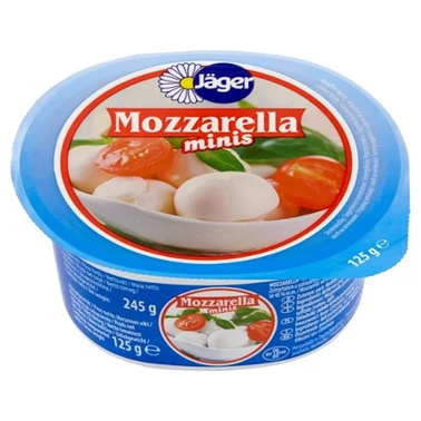 Jäger Ser Mozzarella minis 125 g - 0