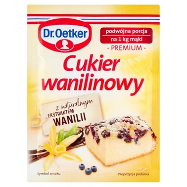 Dr. Oetker Cukier wanilinowy premium 16 g - 3