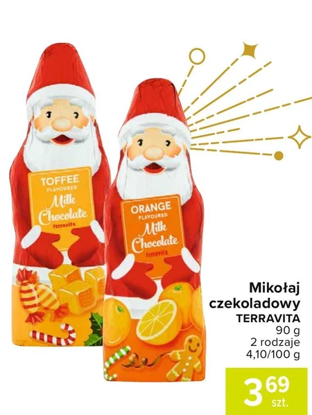 Mikołaj z czekolady Terravita