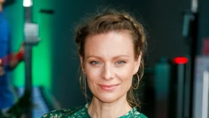 Magdalena Boczarska ze statuetką Diamentowego Klapsa Filmowego Festiwalu Kino Letnie Sopot - Zakopane 2020