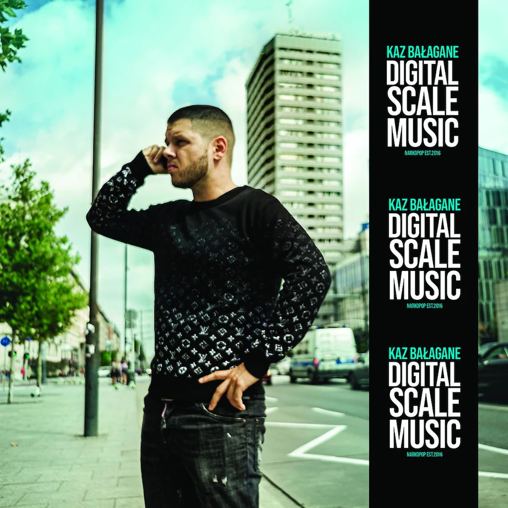 Kaz Bałagane na okładce płyty "Digital Scale Music" Kaz Bałagane na okładce płyty "Digital Scale Music"