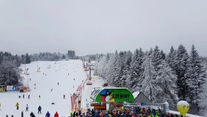 Krynica-Zdrój: Otwarto stok narciarski. Przybyły tłumy
