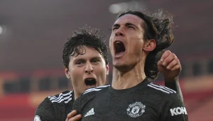 Edinson Cavani (na pierwszym planie)