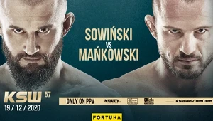 Artur Sowiński zmierzy się z Borysem Mańkowskim na gali KSW 57