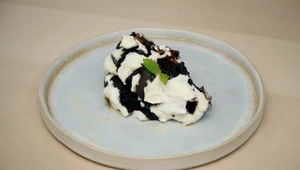 Pudding brownie z mascarpone