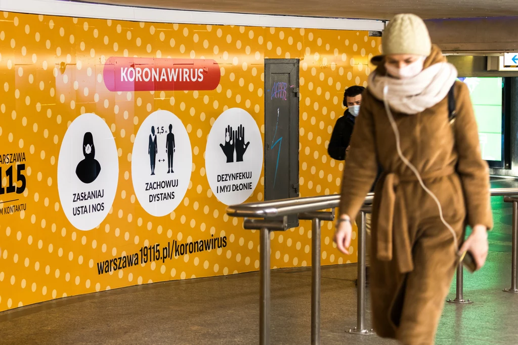 Warszawa w czasie pandemii; zdj. ilustracyjne Warszawa w czasie pandemii; zdj. ilustracyjne