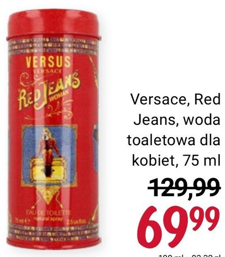 versace red jeans rossmann