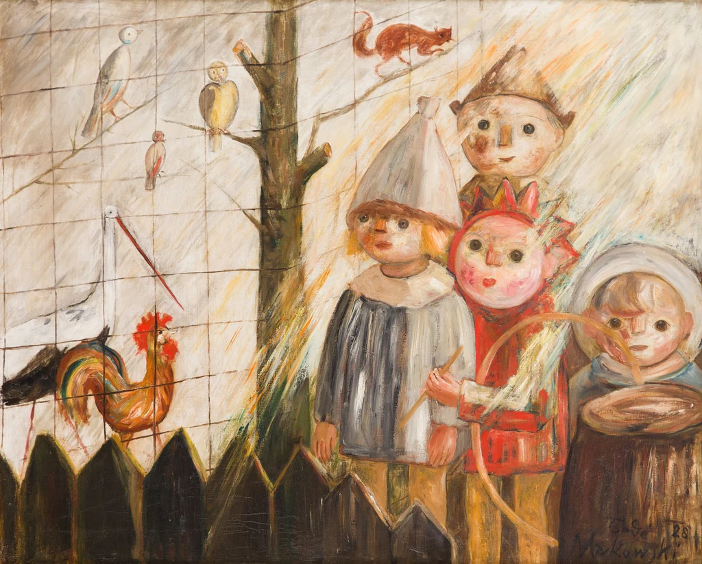 "Dzieci i zwierzęta", Tadeusz Makowski