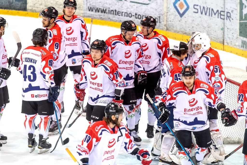 Hokeiści drużyny KH Energa Toruń Hokeiści drużyny KH Energa Toruń