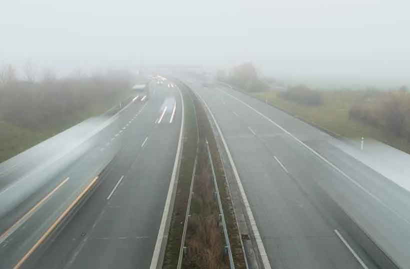 autostrada niedaleko Ołomuńca