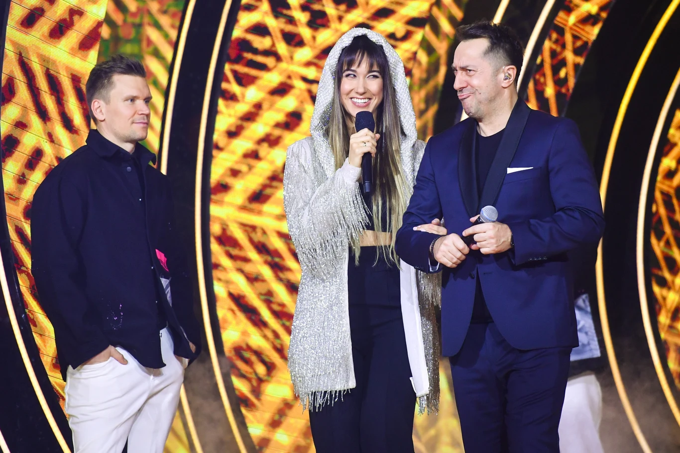 Ida Nowakowska pod rękę z Marcinem Millerem Ida Nowakowska pod rękę z Marcinem Millerem