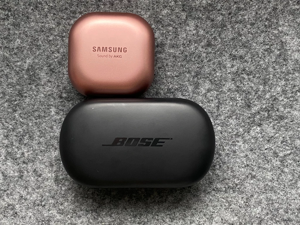 Bose QuietComfort Earbuds vs. Samsung Galaxy Buds Live