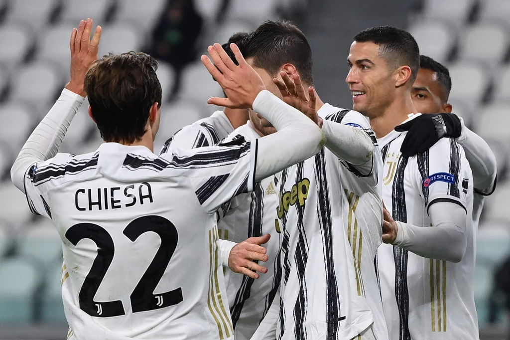 Radość piłkarzy Juventusu Radość piłkarzy Juventusu