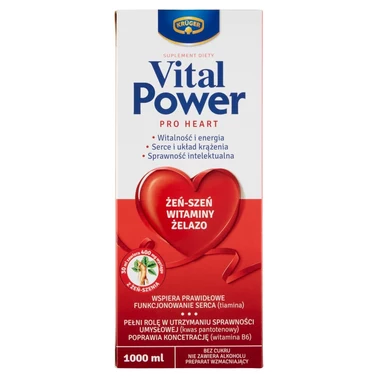 Krüger Vital Power Cardio Suplement diety 1000 ml - 3