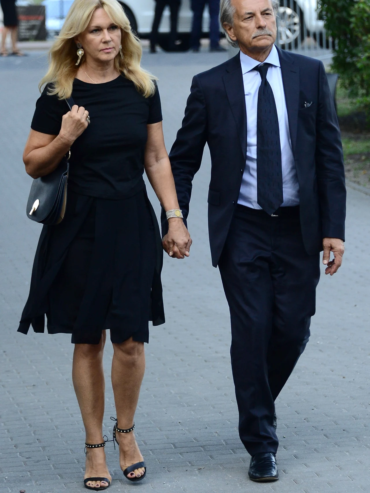 Grażyna Torbicka z mężem Adamem Grażyna Torbicka z mężem Adamem