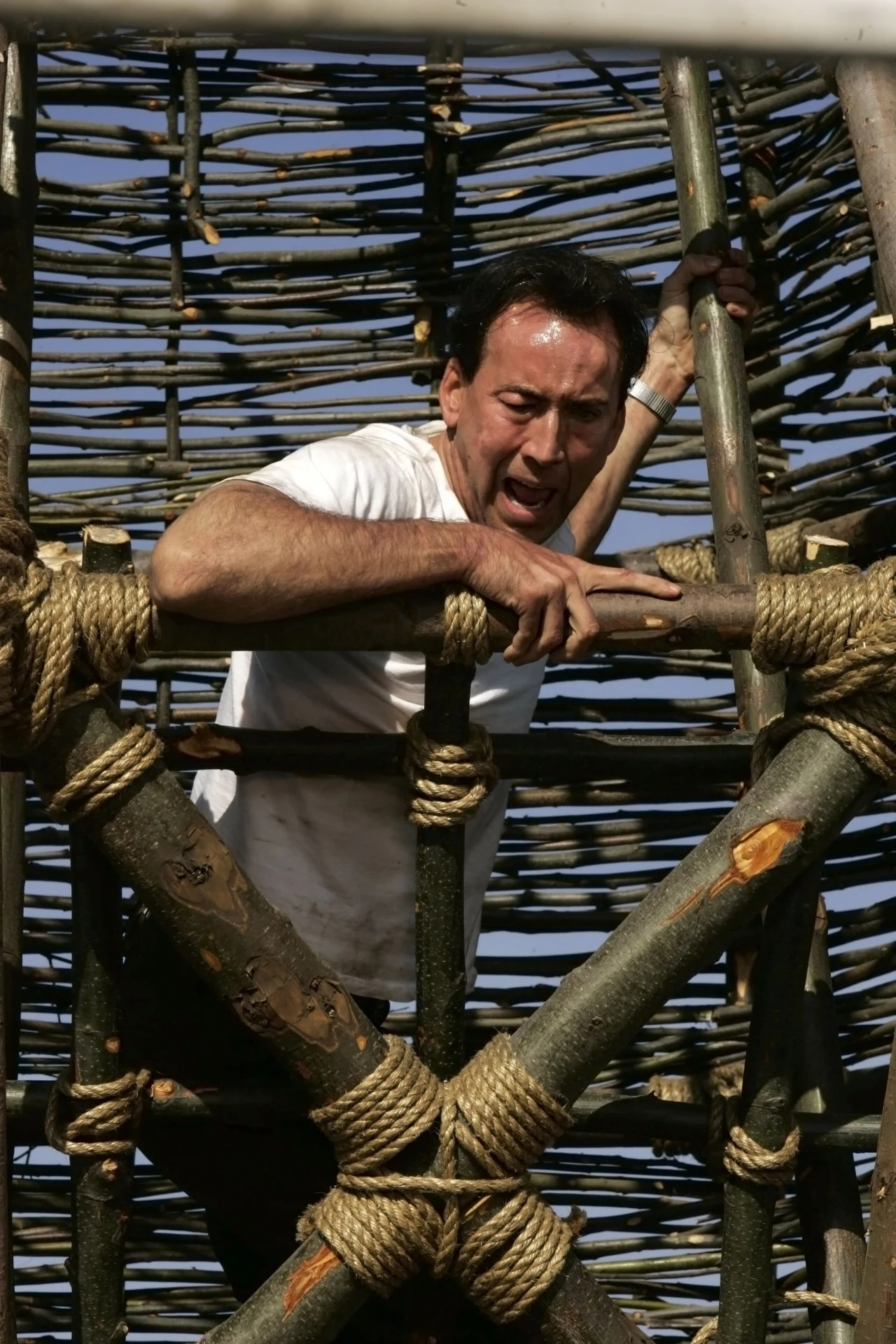 W kolejnych latach Cage cierpiał na brak sukcesu. Pojawiał się w porządnych produkcjach ("Naciągacze", "Pan życia i śmierci", "Pogoda na życie"), nie były to jednak filmy na poziomie "Zostawić Las Vegas" czy "Adaptacji". A dalej było już tylko gorzej. W 2006 roku Cage zagrał w "Kulcie", remake'u horroru z 1977 roku. Film zamiast straszyć, śmieszył, przede wszystkim dzięki szarżującemu bez opamiętania Cage'owi. Scena, w której jego bohater ma bliskie spotkanie z rojem pszczół, przeszła do historii aktorskiej niesławy.