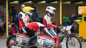 Marcin Jędrzejewski i Kamil Wieczorek w barwach Wilków Krosno