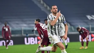 Przed momentem Leonardo Bonucci ustalił wynik spotkania