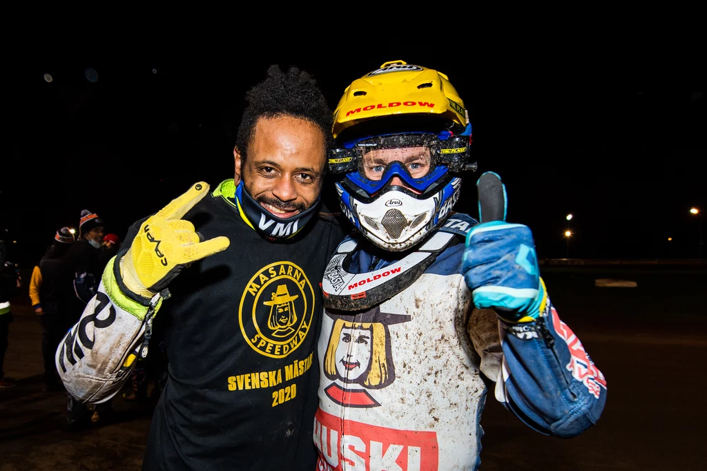 Antonio Lindbaeck i Nicki Pedersen