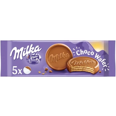 Milka Choco Wafer Wafelek z kremem kakaowym oblany czekoladą mleczną 150 g (5 x 30 g) - 5