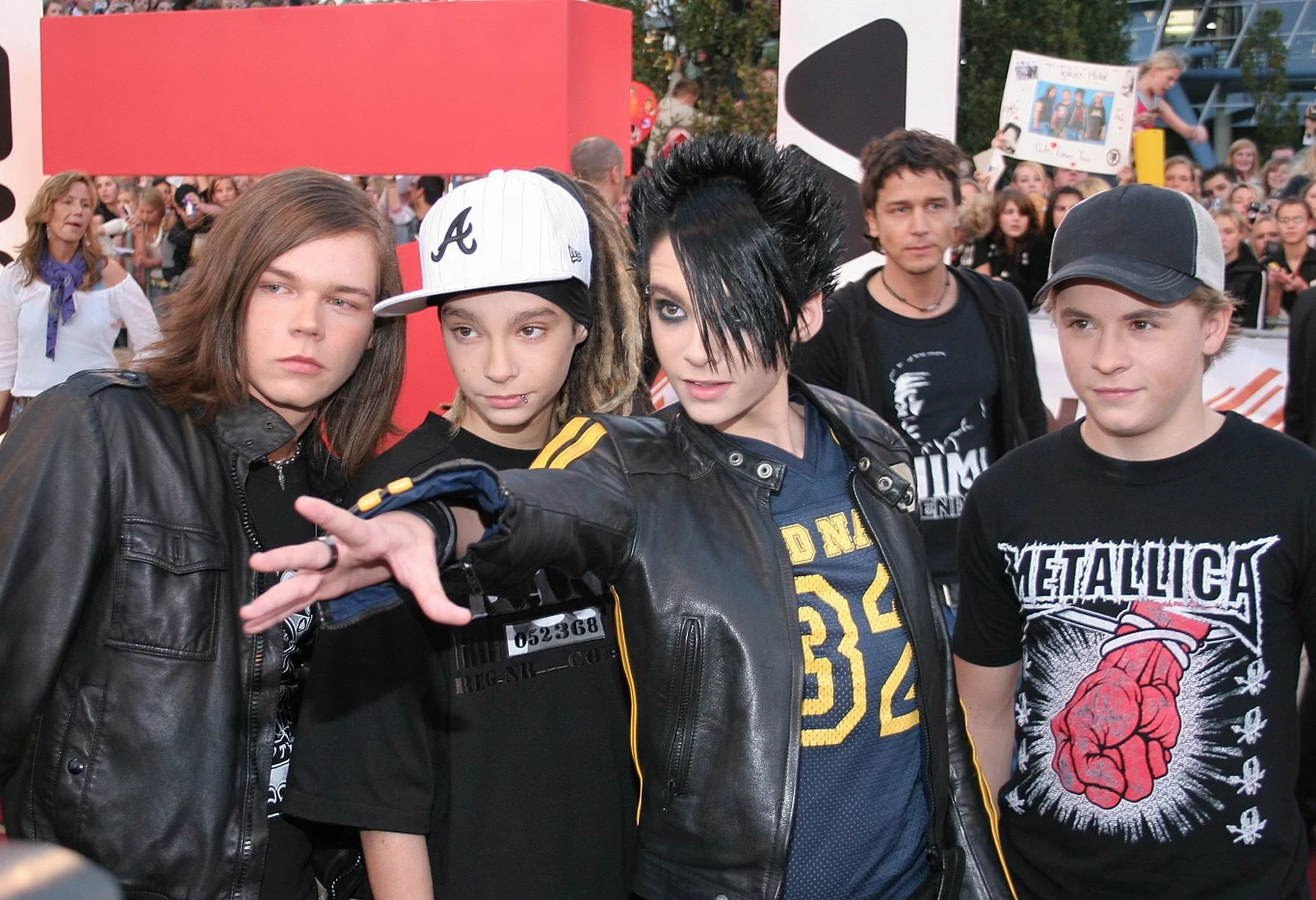 Tokio Hotel w 2005 r.