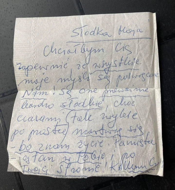 List miłosny Krzysztofa Krawczyka do Ewy List miłosny Krzysztofa Krawczyka do Ewy