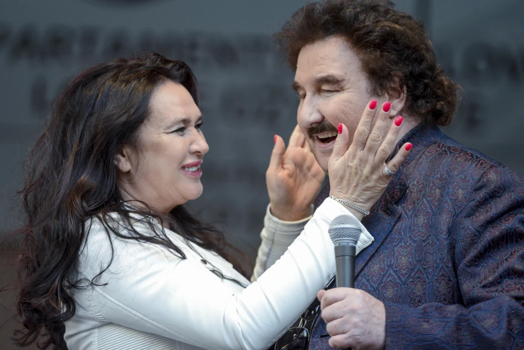 Krzysztof Krawczyk z żoną Ewą Krzysztof Krawczyk z żoną Ewą