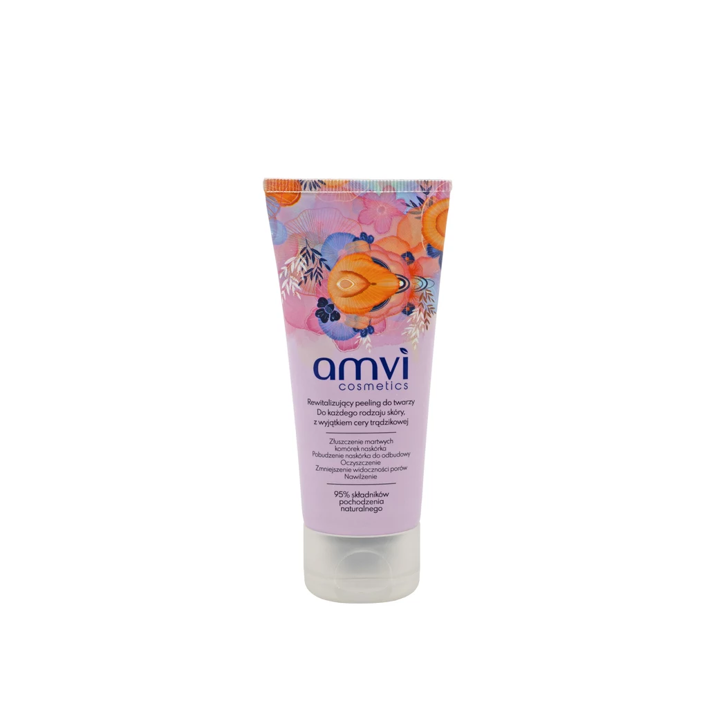 Rewitalizujący peeling do twarzy od AMVI Cosmetics