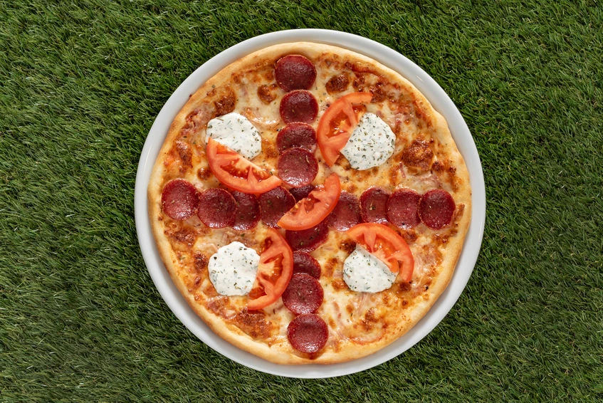 Pizza z salami 