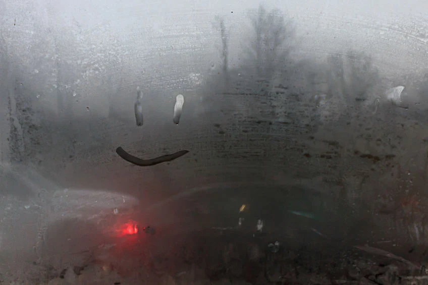 Zaparowana szyba Zaparowana szyba