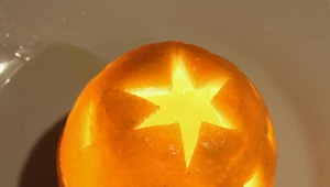lampion z pomarańczy