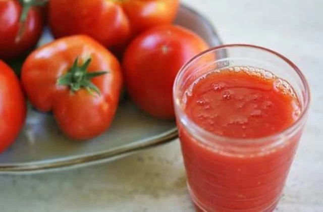 maseczka sok pomidorowy