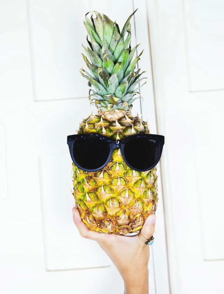 ananas na oczy