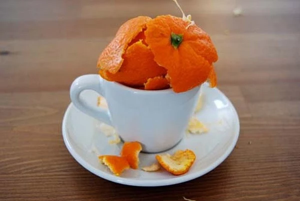 skórka z pomarańczy herbata