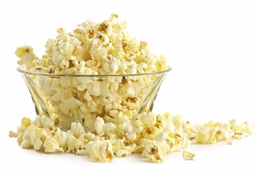Popcorn zdrowa przekąska