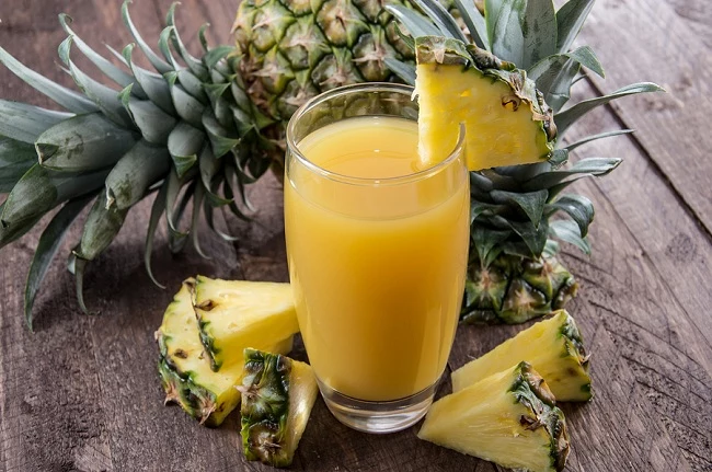 Sok ananasowy na zdrowie