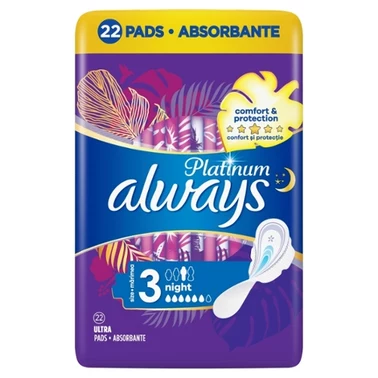 Always Platinum Podpaski ze skrzydełkami Day & Night, 22 sztuk - 8