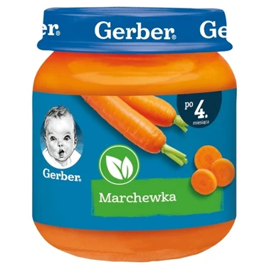 Gerber Marchewka dla niemowląt po 4. miesiącu 125 g - 0