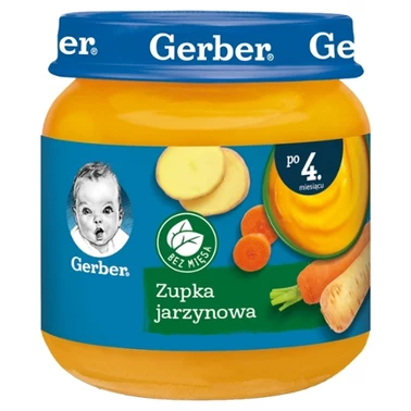 Gerber Zupka jarzynowa dla niemowląt po 4. miesiącu 125 g - 0