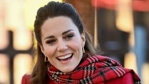 Kate Middleton przekonuje, że szkocka krata to najmodniejszy wzór sezonu