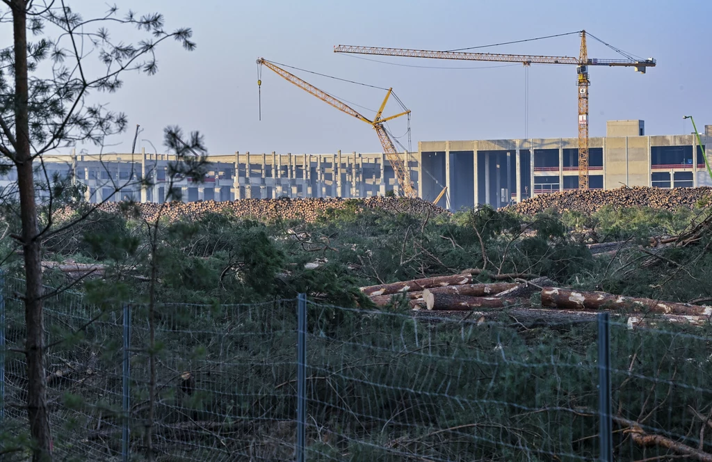 Budowa Gigafactory Tesli w Niemczech