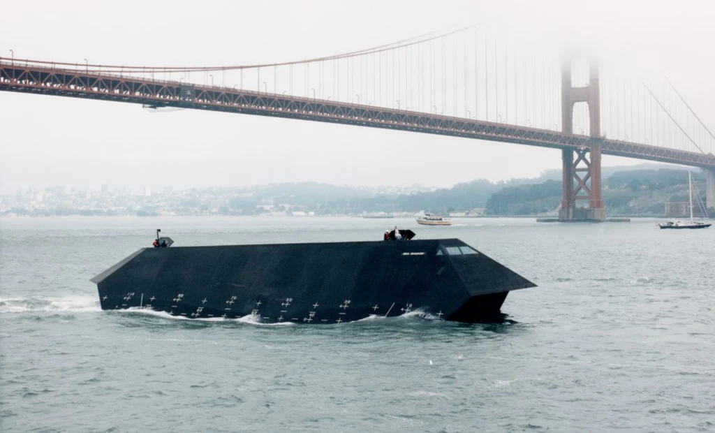 Sea Shadow. Fot. Lockheed Martin