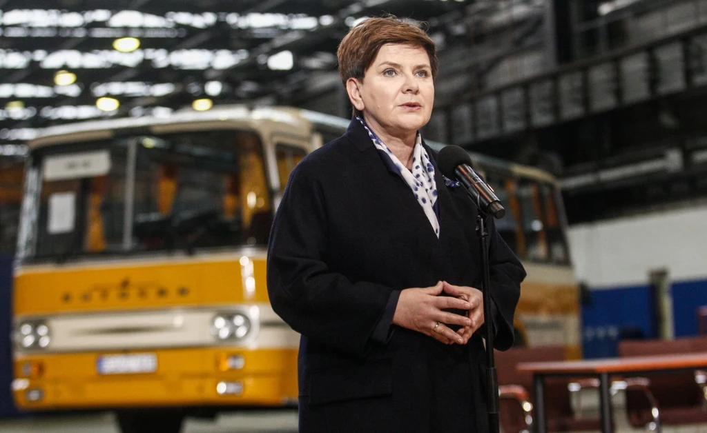 Beata Szydło w Autosanie - marzec 2016.