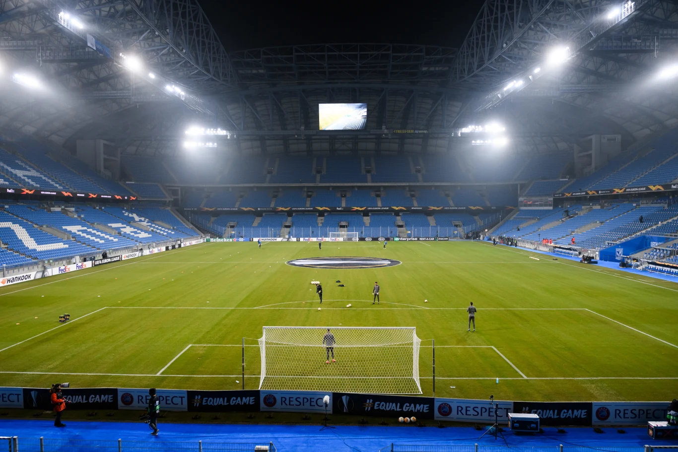 Stadion Lecha przed meczem