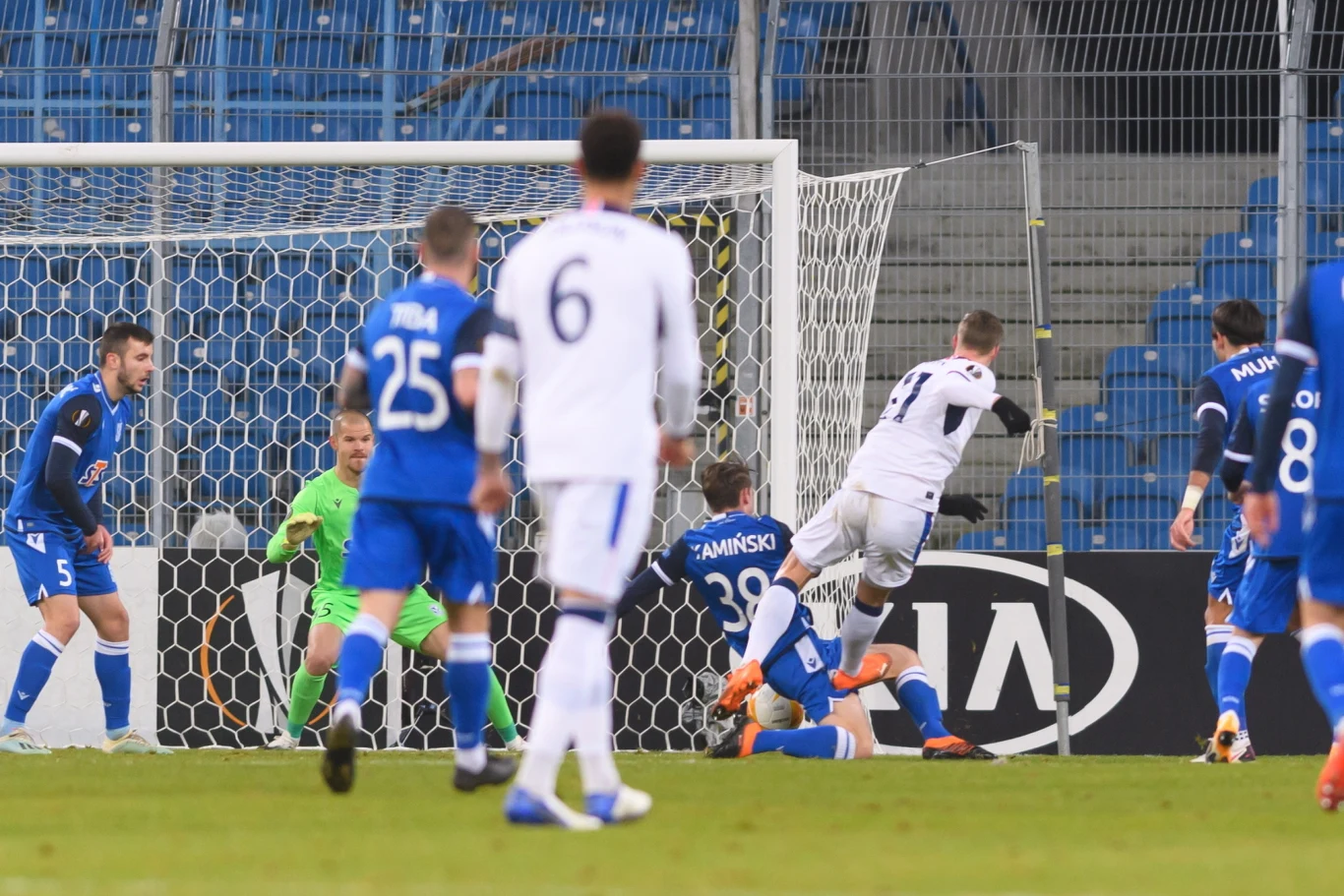 Pierwszą bramkę dla Rangersów zdobył Cedrić Itten