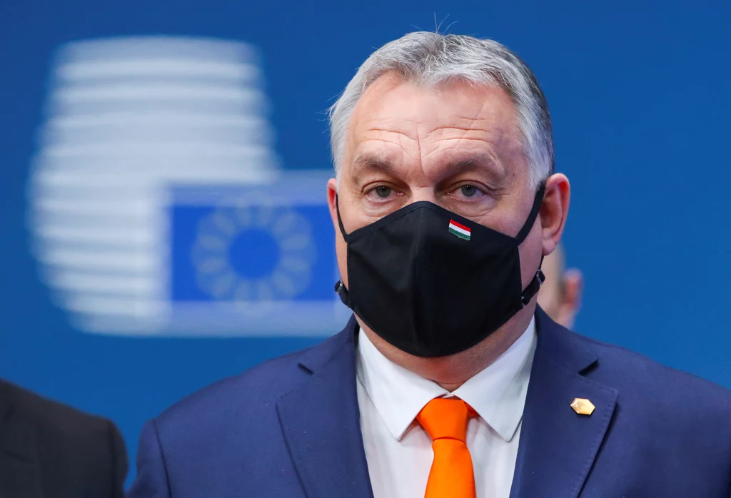 Viktor Orban podczas szczytu UE w Brukseli Viktor Orban podczas szczytu UE w Brukseli
