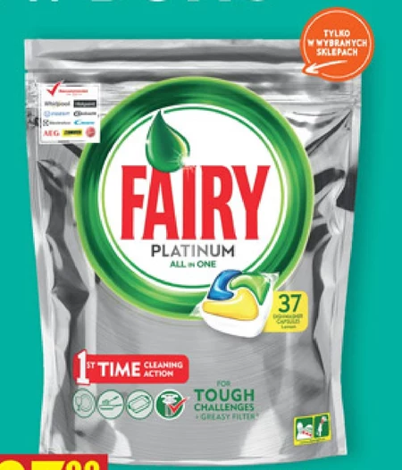 Kapsułki do zmywarki Fairy