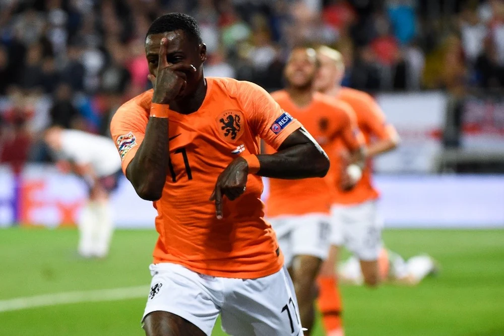 Quincy Promes w barwach Oranje